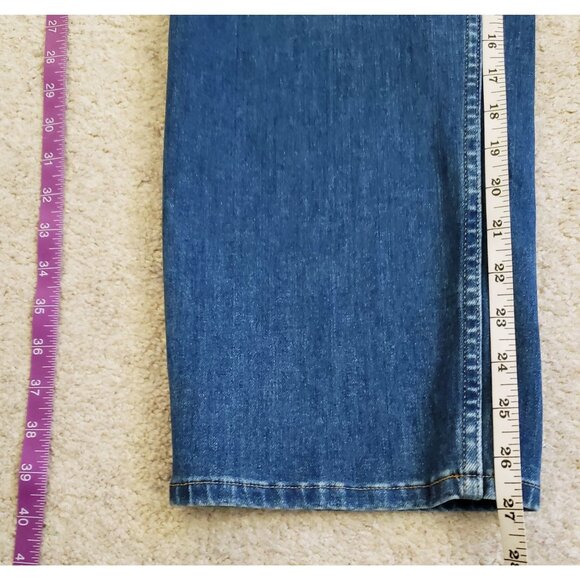 Soft Surroundings Cotton/Modal/Poly/Span Blend Slim Leg Jeans Size 20W EUC - Picture 6 of 9